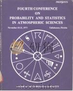 FOURTH CONFERENCE ON PROBABILITY AND STATISTICS IN ATMOSPHERIC SEIENCES（ PDF版）