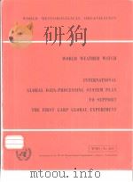 WORLD METEOROLOGICAL ORGANIZATION  WORLD WEATHER WATCH INTERNATIONAL GLOBAL DATA-PROCESSING SYSTEM P（ PDF版）