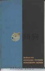 McGraw-Hill ADVANCED PHYSICS MONOGRAPH SERIES（ PDF版）