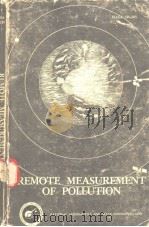 REMOTE MEASUREMENT OF POLLUTION（ PDF版）
