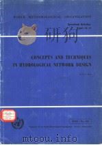 CONCEPTS AND TECHNIQUES IN HYDROLOGICAL NETWORK DESIGN（ PDF版）