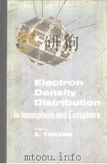 ELECTRON DENSITY DISTRIBUTION IN IONOSPHERE AND EXOSPHERE（ PDF版）
