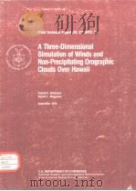 A Three-Dimensional Simulation of Winds and Non-Precipitating Orographic Clouds Over Hawaii（ PDF版）