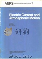 Electric Current and Atmospheric Motion（ PDF版）