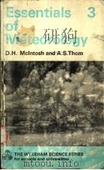 Essentials 3 of Meteorology PDF电子版封面