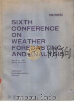 SIXTH CONFERENCE ON WEATHER FORECASTING AND ANALYSIS（ PDF版）