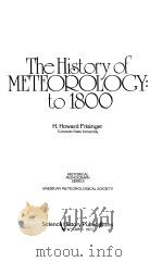 The History of METEOROLOGY: to 1800（ PDF版）