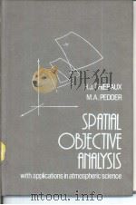 SPATIAL OBJECTIVE ANALYSIS:with applications in atmospheric science（ PDF版）