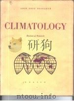 CLIMATOLOGY Reviews of Research PDF电子版封面