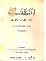 ABSTRACTS  OF CONTRIBUTED PAPERS（ PDF版）