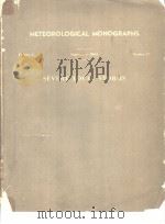 METEOROLOGICAL MONOGRAPHS  SEVERE LOCAL STORMS（ PDF版）