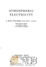 ATMOSPHERIC ELECTRICITY（ PDF版）
