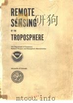 REMOTE SENSING OF THE TROPOSPHERE（ PDF版）