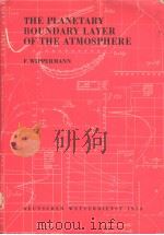 THE PLANETARY BOUNDARY LAYER OF THE ATMOSPHERE F.WIPPERMANN（ PDF版）