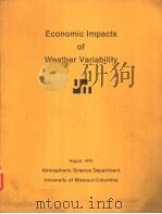 ECONOMIC IMPACTS OF WEATHER VARIABILITY（ PDF版）
