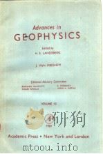 Advances in GEOPHYSICS  VOLUME13（ PDF版）