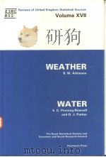 REVIEWS OF UNITED KINGDOM STATISTICAL SOURCES VOLUME XVII WEATHER AND WATER（ PDF版）