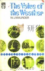The Value of the Weather PDF电子版封面
