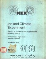 lce and Climate Experiment PDF电子版封面