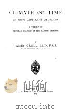 CLIMATE AND TIME（ PDF版）