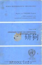 ATMOSPHERIC VAPOUR FLUX COMPUTATIONS FOR HYDROLOGLCAL PURPOSES（ PDF版）
