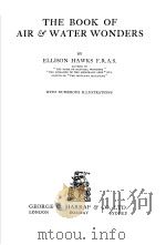THE BOOK OF AIR AND WATER WONDERS（ PDF版）