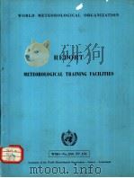 REPORT ON METEOROLOGICAL TRAINING FACILITIES（ PDF版）