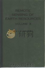 REMOTE SENSING OF EARTH RESOURCES VOLUME III（ PDF版）