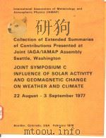 INTERNATIONAL ASSOCIATION OF METEOROLOGY AND ATMOSPHERIC PHYSICS (IAMAP)（ PDF版）