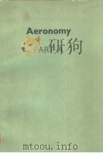 Aeronomy PARY A PDF电子版封面