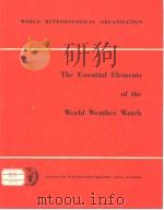The Essential Elements of the World Weather Watch（ PDF版）