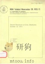 NATIONAL OCEANIC AND ATMOSPHERIC ADMINISTRATION NOAA Technical Memorandum ERL NSSL-73（ PDF版）