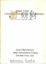 SUMMER SCHOOL ON LARGE-SCALE DYNAMICS OF THE ATMOSPHERE（ PDF版）