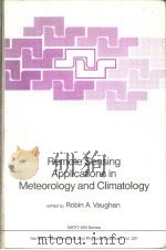 Remote Sensing Applications in Meteorology and Climatology（ PDF版）