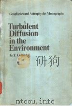 TURBULENT DIFFUSION IN THE ENVIRONMENT（ PDF版）