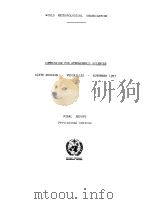 COMMISSION FOR ATMOSPHERIC SCIENCES  SIXTH SESSION-VERSAILLES-NOVEMBER 1973（ PDF版）