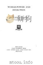 WORLD-POWER AND EVOLUTION（ PDF版）