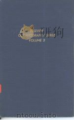 ELSEVIER OCEANOGRAPHY SERI ES VOLUME 2 PDF电子版封面
