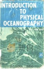 AN INTRODUCTION TO PHYSICAL OCEANOGRAPHY（ PDF版）
