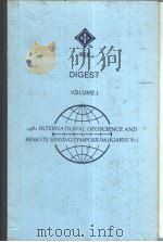 1981 INTERNA TIONAL GEOSCIENCE AND REMOTE SENSING SYMPOSIUM（IGARSS‘81）  DIGEST  VOLUMEⅠ  Ⅱ（ PDF版）