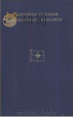 ADVANCES IN UPPER ATMOSPHERE RESEARCH（ PDF版）