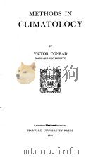 METHODS IN CLIMATOLOGY BY VICTOR CONRAD HARVARD UNIVERSITY（ PDF版）