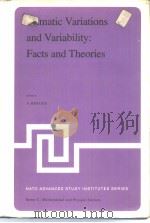 Climatic Variations and Variability: Facts and Theories（ PDF版）