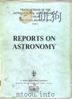 REPORTS ON ASTRONOMY（ PDF版）