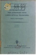 INSTRUMENTATION FOR ASTRONOMY WITH  LARGE OPTICAL TELESCOPES（ PDF版）
