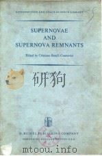 SUPERNOVAE AND SUPERNOVA REMNANTS（ PDF版）