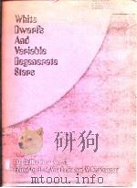 White Dwarfs And Variale Degenerate Stars（ PDF版）