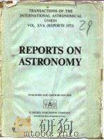 REPORTS ON ASTRONOMY（ PDF版）