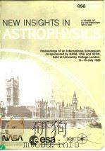 NEW INSIGHTS IN ASTROPHYSICS（ PDF版）