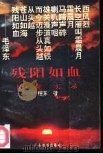 残阳如血  长征实录（1992 PDF版）